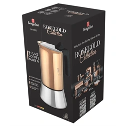 Berlinger Haus BH/8550 rózsaarany 9 személyes kotyogós kávéfőző