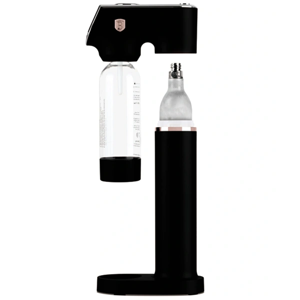 Berlinger Haus BH/8554 fekete- rózsaarany szódagép 2 palackkal 