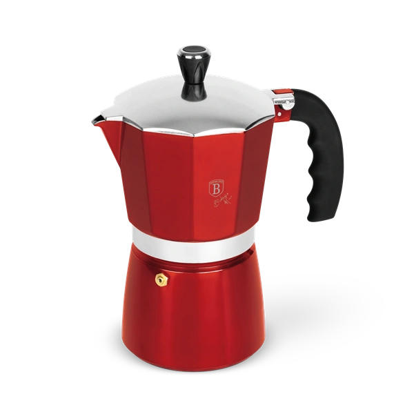 Berlinger Haus BH/8583 burgundy 9 személyes kotyogós kávéfőző
