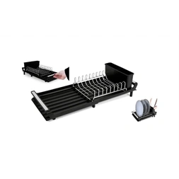 Berlinger Haus BH/8892 fekete- rózsaarany állítható edényszárító