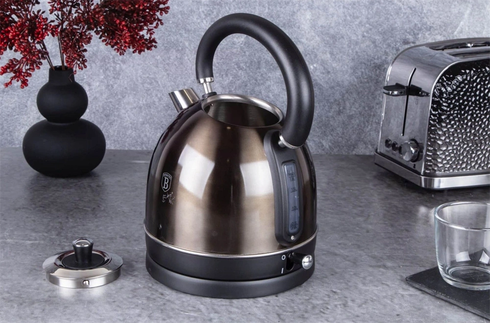 Berlinger Haus BH/9337 Metallic Line Shiny Black Edition 1,8L-es fekete elektromos vízforraló