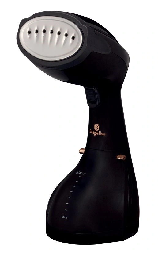 Berlinger Haus BH/9436 2 kefével fekete- rózsaarany kézi ruhagőzölő