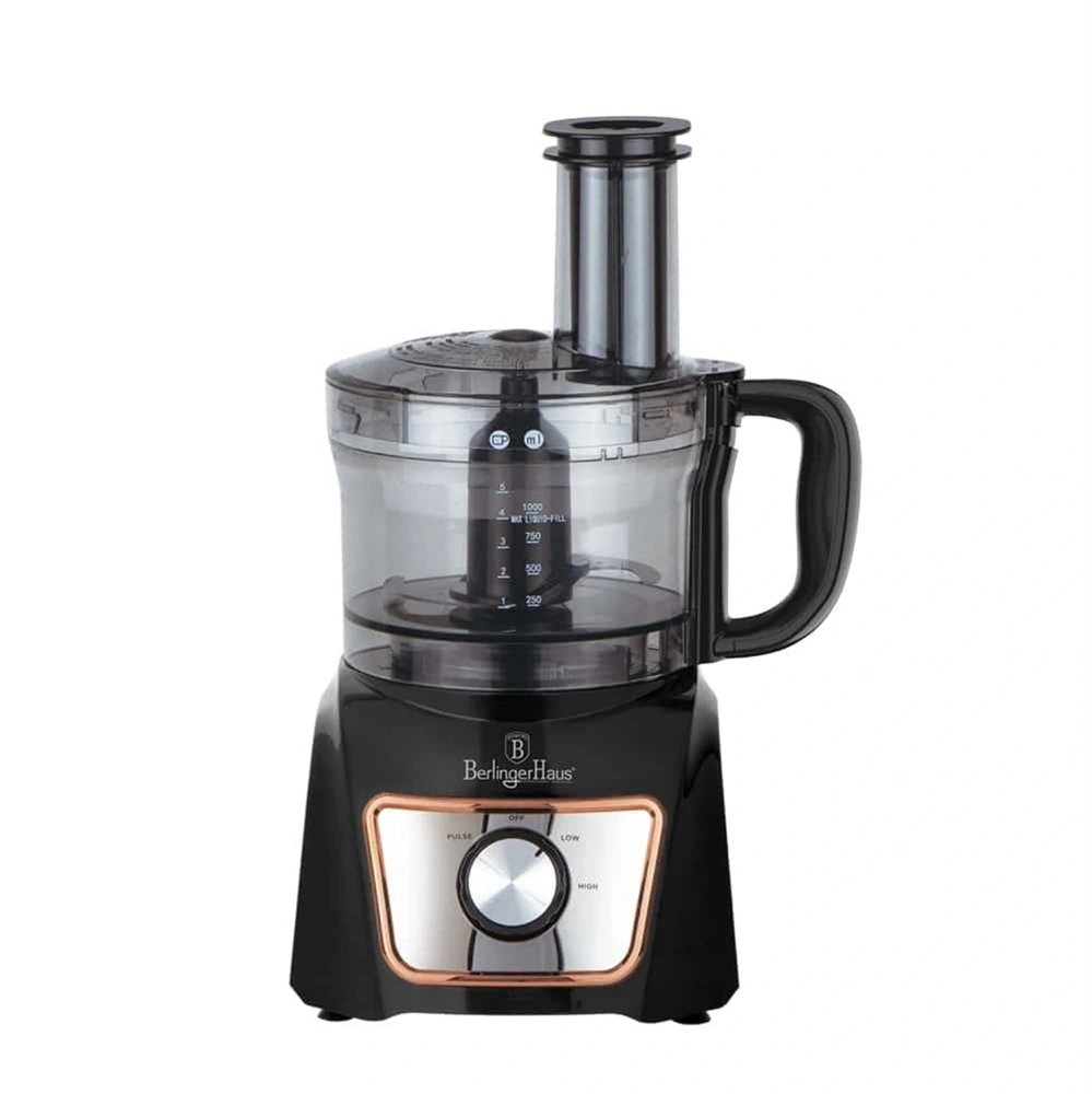 Berlinger Haus BH/9440  Black Rose Collection 500W, 1L+1,5L, fekete- rózsaarany konyhai robotgép
