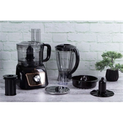 Berlinger Haus BH/9440  Black Rose Collection 500W, 1L+1,5L, fekete- rózsaarany konyhai robotgép