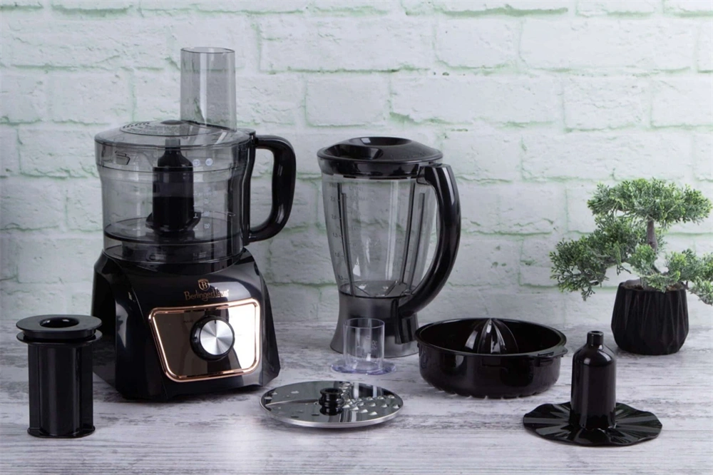 Berlinger Haus BH/9440  Black Rose Collection 500W, 1L+1,5L, fekete- rózsaarany konyhai robotgép