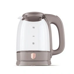 Berlinger Haus BH/9566 1,7 L-es matt taupe üveg vízforraló