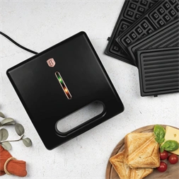 Berlinger Haus BH/9586 3in1 fekete gofri - grill - szendvicssütő