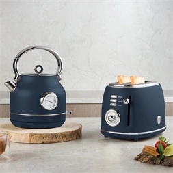 Berlinger Haus BH/9764 1,7L-es hőfok kijelzővel matt kék vízforraló