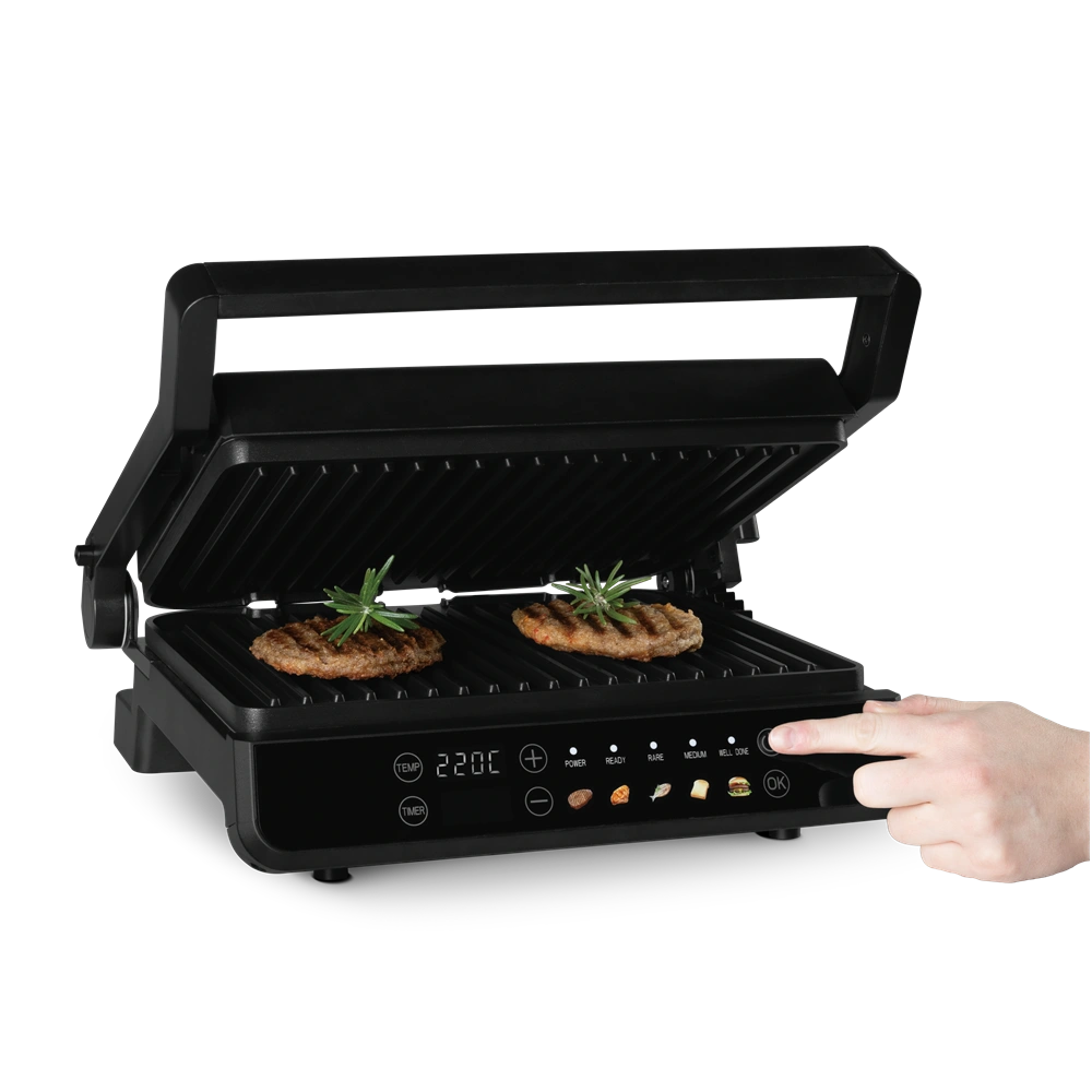 Berlinger Haus BH/9781 fekete- rose gold elektromos grill