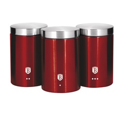 Berlinger Haus BH/1343 burgundy 3 részes tároló szett