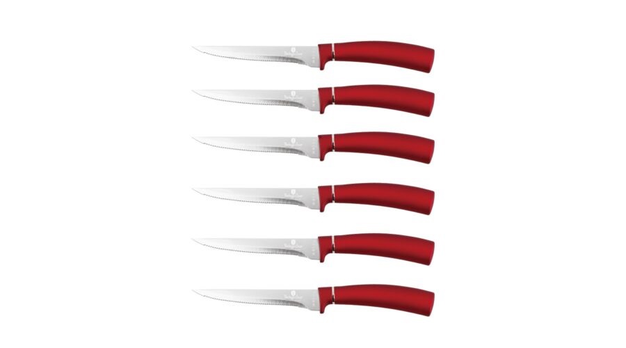 Berlinger Haus BH/2809 burgundi 6 részes steak késkészlet