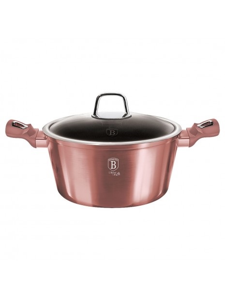 Berlinger Haus BH/6034 2,5L I-Rose Collection 20 cm fedővel lábas