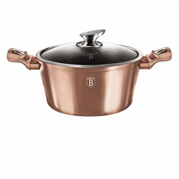 Berlinger Haus BH/6194 Metallic Line Rosegold Edition 30cm lábas fedővel