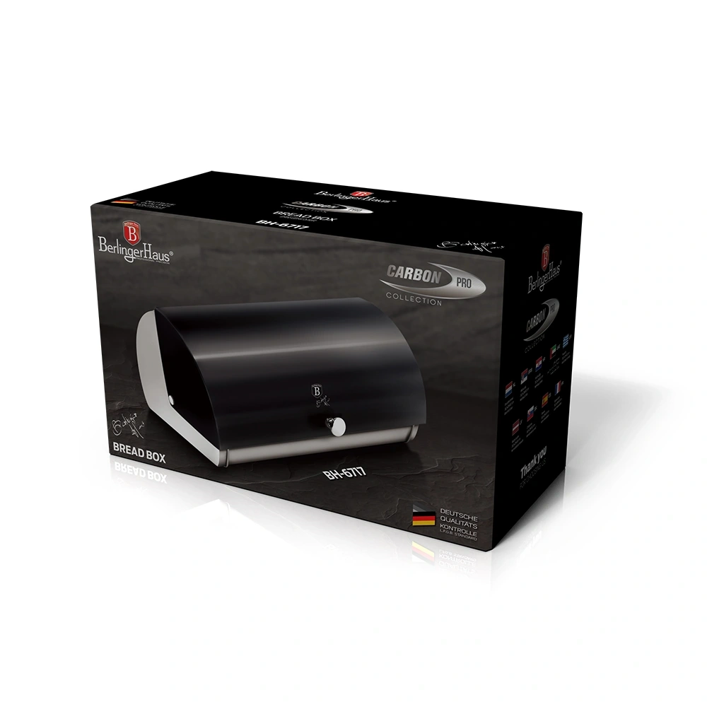 Berlinger Haus BH/6717 Metallic Line Carbon Pro Edition kenyértartó
