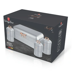 Berlinger Haus BH/6755 Moonlight Collection kenyértartó 3 részes tárolókészlettel