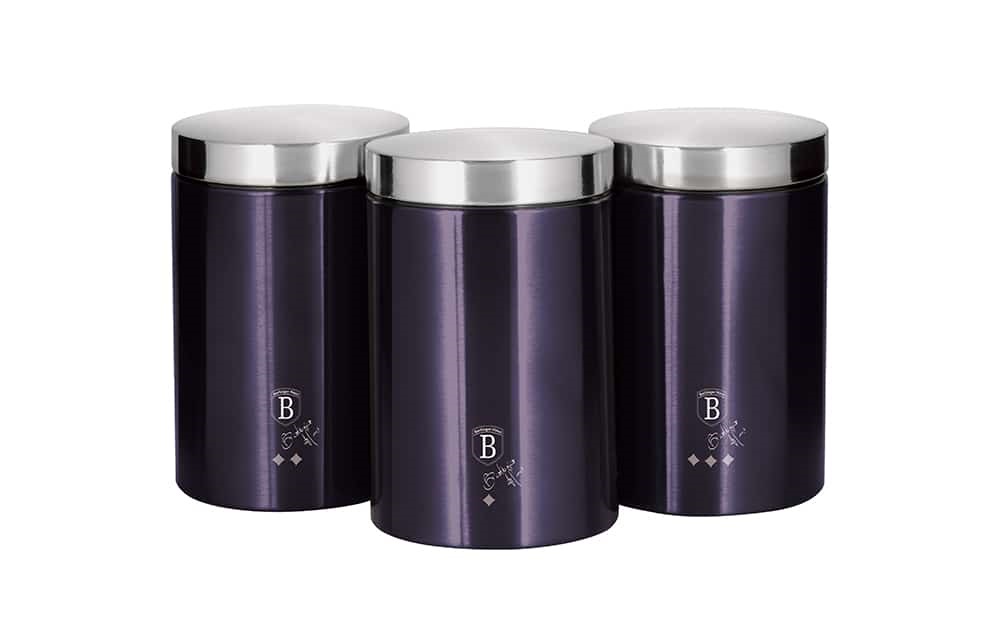 Berlinger Haus BH/6827 lila 3 részes tároló szett