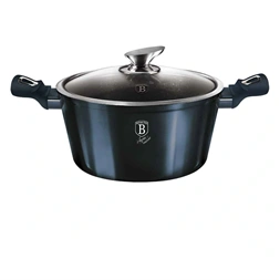 Berlinger Haus BH/7148 Metallic Line Aquamarine Edition 30cm lábas fedővel