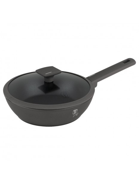 Berlinger Haus BH/8122 Antracit Collection 24 cm fedővel mély serpenyő