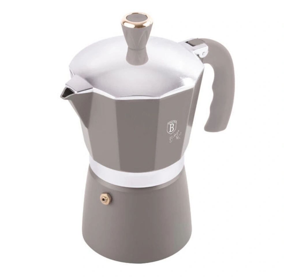 Berlinger Haus BH/8570 matt taupe 9 személyes kotyogós kávéfőző