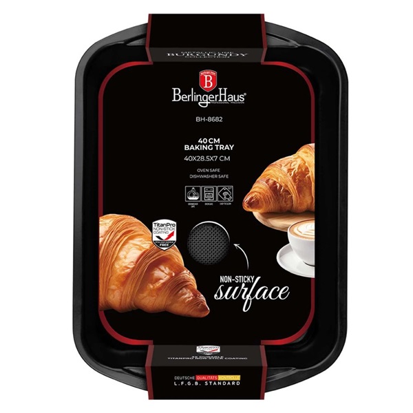 Berlinger Haus BH/8682 burgundi 40x28,5 cm tepsi
