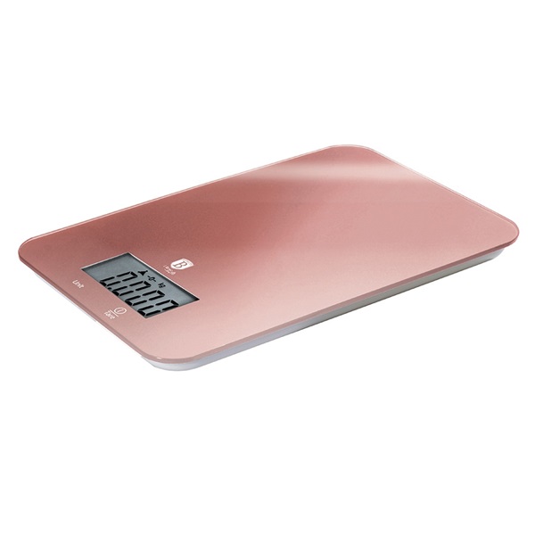 Berlinger Haus BH/9110 5 kg kapacitású, pink konyhai mérleg