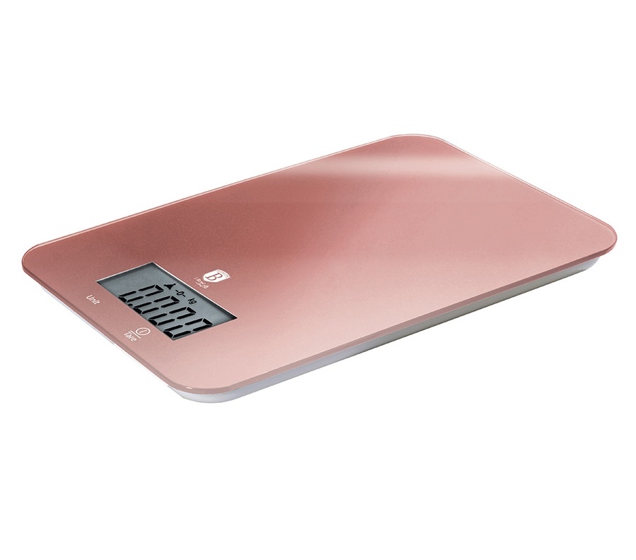 Berlinger Haus BH/9110 5 kg kapacitású, pink konyhai mérleg