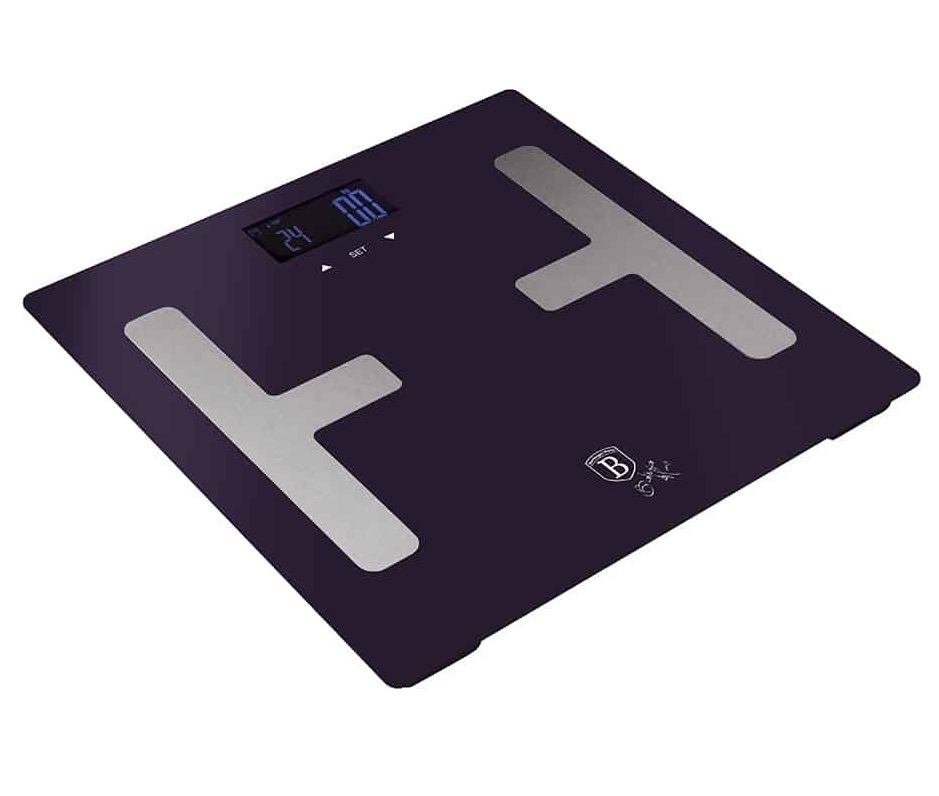 Berlinger Haus BH/9223 180 kg kapacitású, lila testzsíranalizáló személymérleg