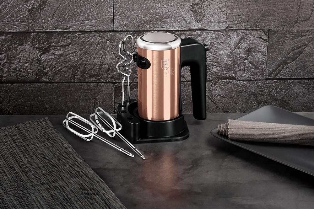 Berlinger Haus BH/9366 rózsaarany tálas kézi mixer