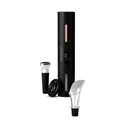 Berlinger Haus BH/9396N 4in1 fekete- rose gold akkumulátoros bornyitó ajándék szett