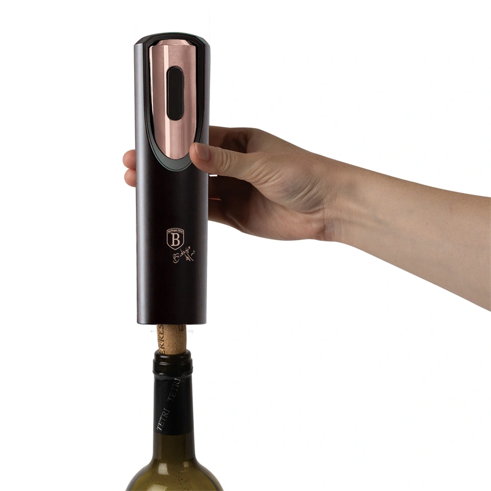 Berlinger Haus BH/9396N 4in1 fekete- rose gold akkumulátoros bornyitó ajándék szett