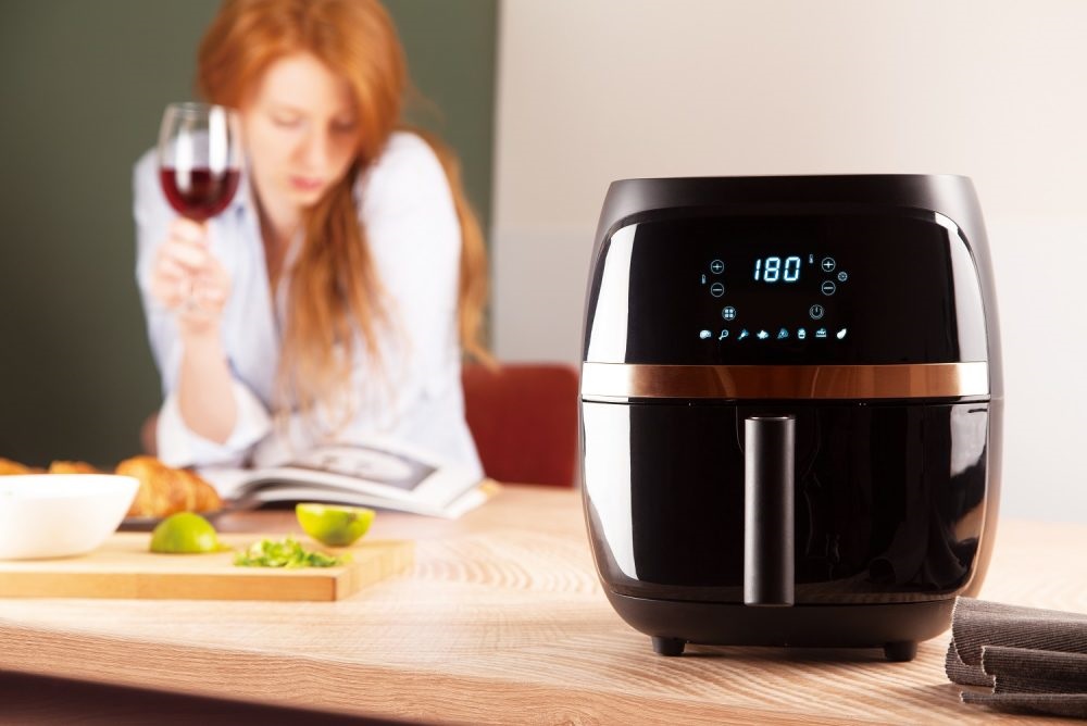 Berlinger Haus BH/9445 3,2L fekete- rózsaarany forrólevegős sütő