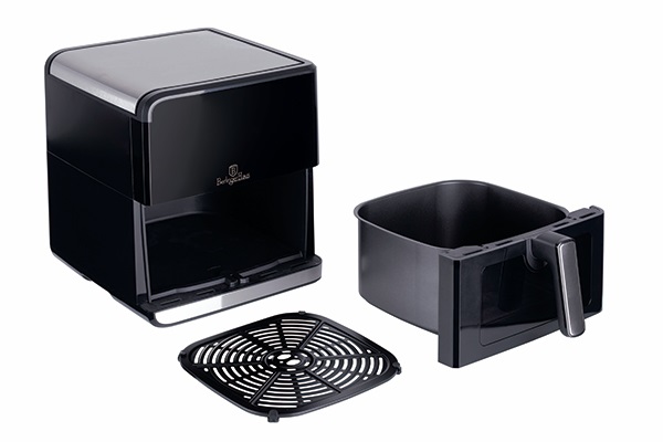 Berlinger Haus BH/9470 7,5 L fekete- ezüst forrólevegős sütő