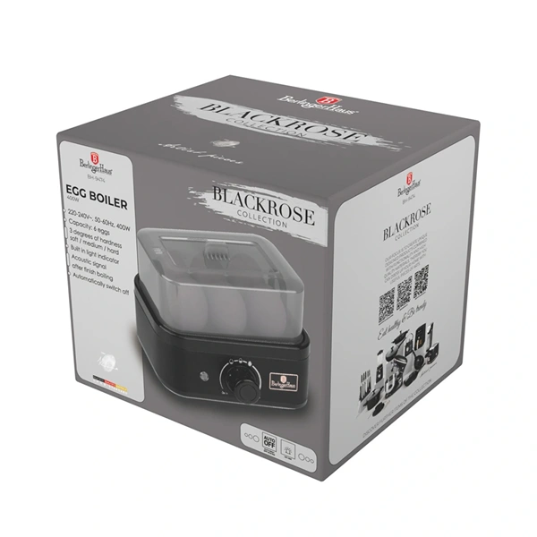 Berlinger Haus BH/9474 fekete- rose gold elektromos tojásfőző