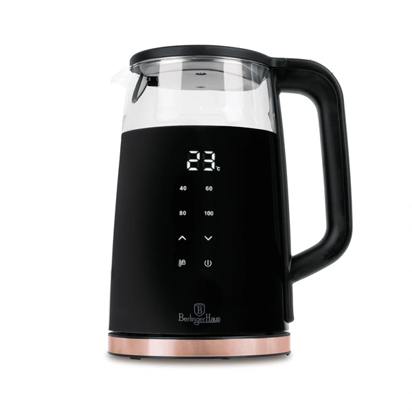 Berlinger Haus BH/9477 1,7L-es rose gold- fekete digitális vízforraló