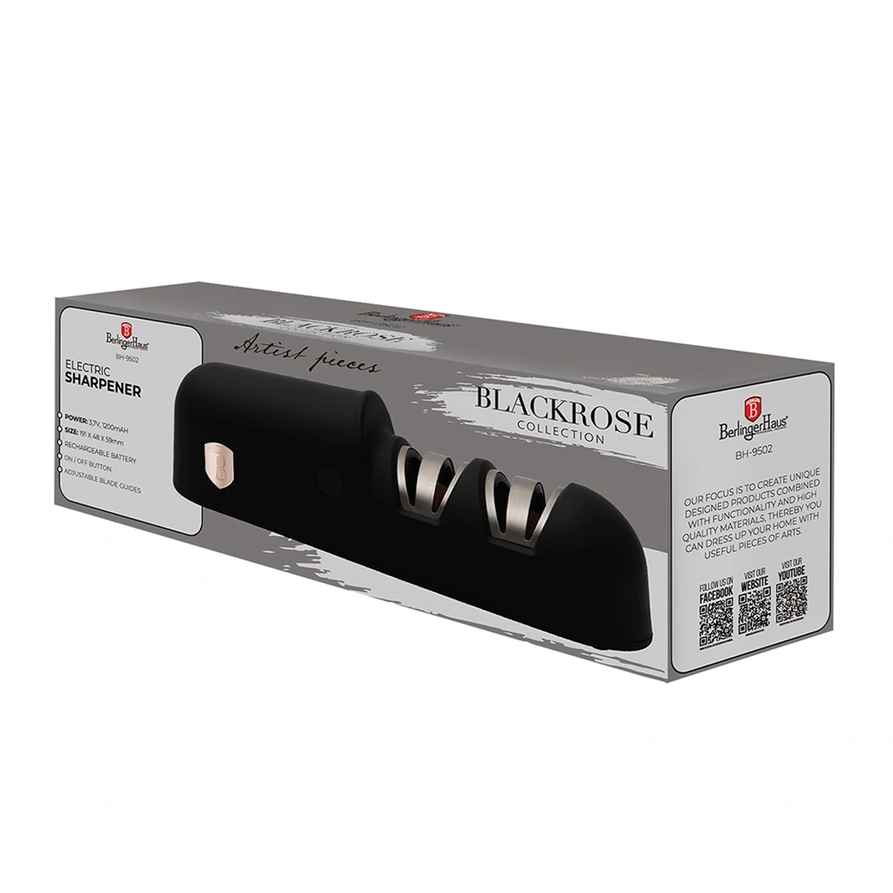 Berlinger Haus BH/9502 fekete- rose gold elektromos késélező