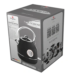 Berlinger Haus BH/9513 1,7L-es hőfok kijelzős fekete- rose gold vízforraló