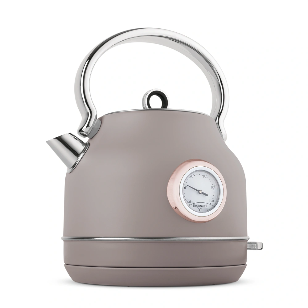 Berlinger Haus BH/9514 1,7L-es hőfok kijelzővel matt taupe vízforraló