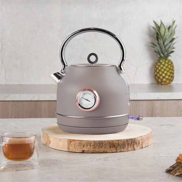 Berlinger Haus BH/9514 1,7L-es hőfok kijelzővel matt taupe vízforraló