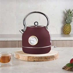 Berlinger Haus BH/9516 1,7L-es hőfok kijelzővel matt bordó vízforraló
