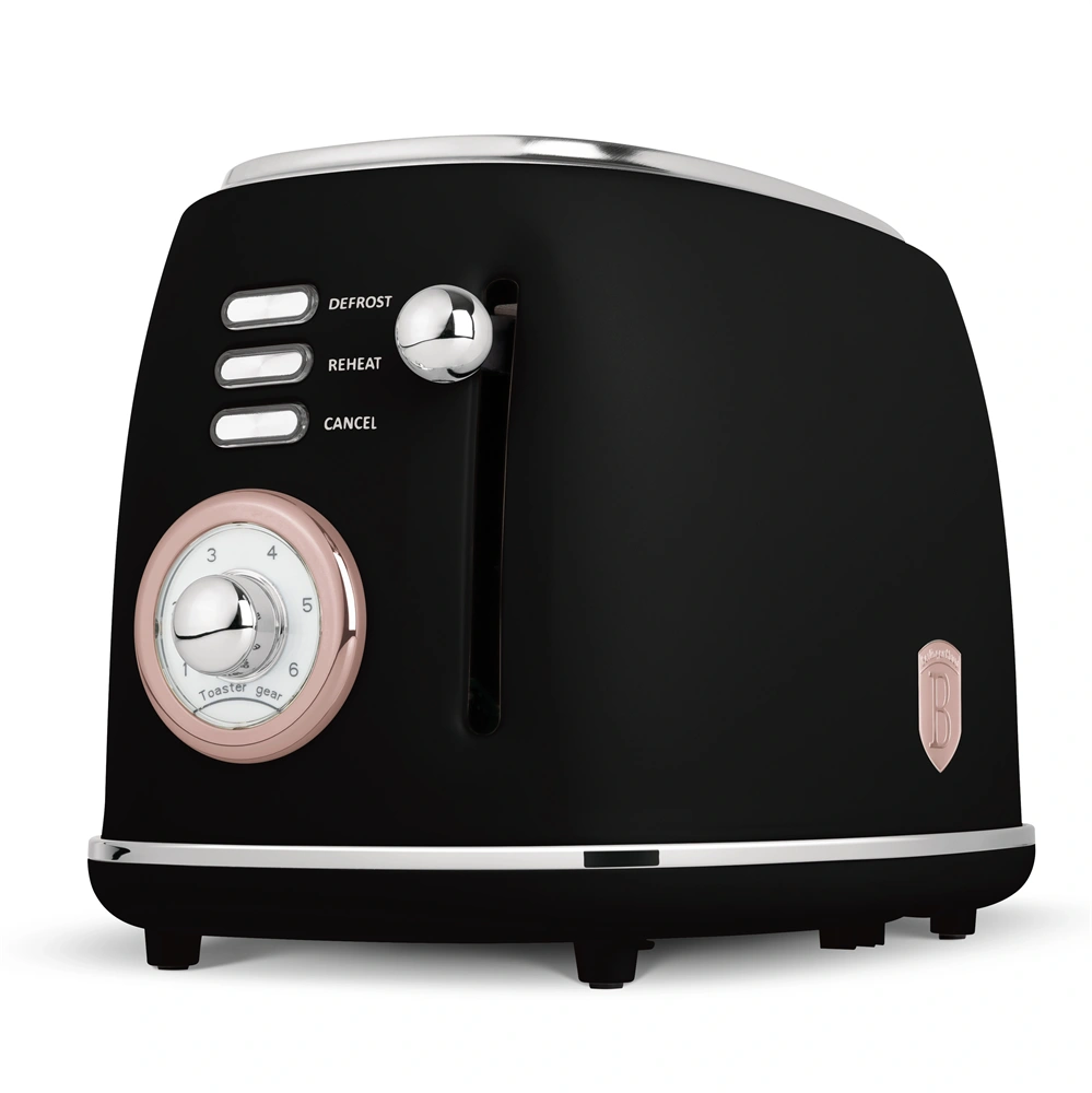 Berlinger Haus BH/9517 fekete- rose gold 2 szeletes kenyérpirító