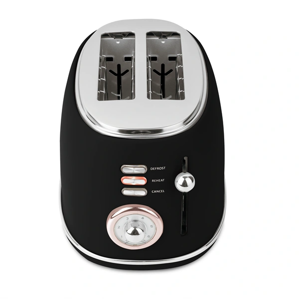 Berlinger Haus BH/9517 fekete- rose gold 2 szeletes kenyérpirító