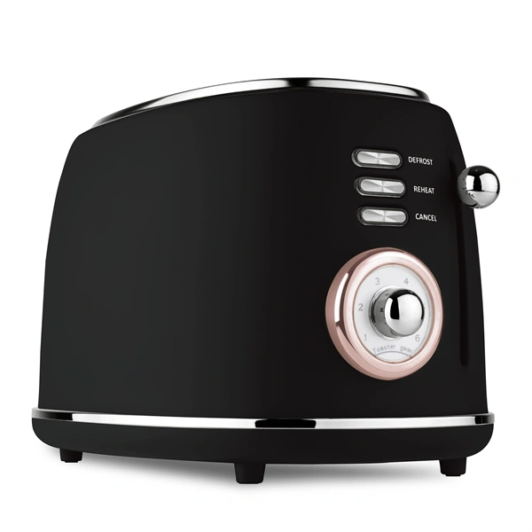 Berlinger Haus BH/9517 fekete- rose gold 2 szeletes kenyérpirító