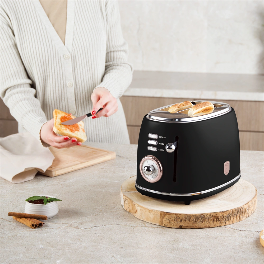 Berlinger Haus BH/9517 fekete- rose gold 2 szeletes kenyérpirító