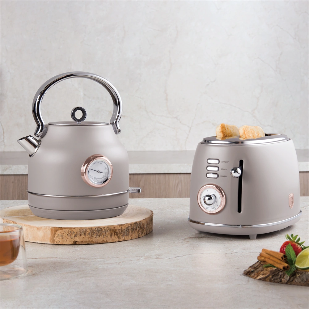 Berlinger Haus BH/9518 matt taupe 2 szeletes kenyérpirító