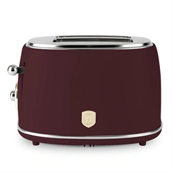 Berlinger Haus BH/9520 matt bordó 2 szeletes kenyérpirító