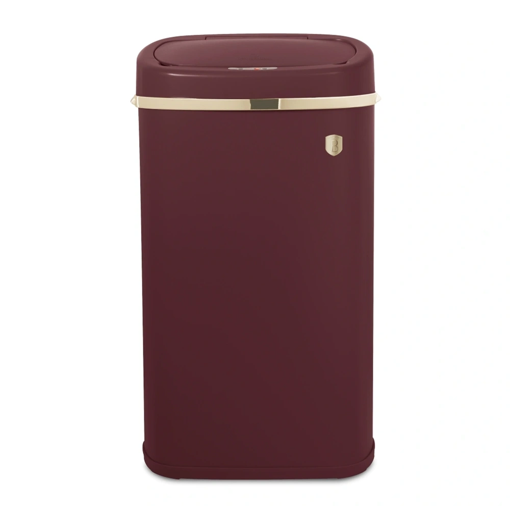 Berlinger Haus BH/9524 matt bordó 58 L-es szenzor érzékelős szemetes