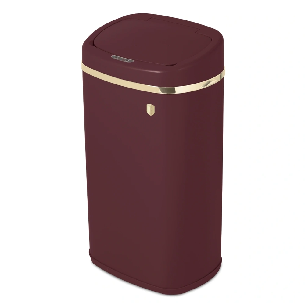 Berlinger Haus BH/9524 matt bordó 58 L-es szenzor érzékelős szemetes