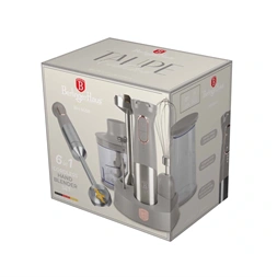 Berlinger Haus BH/9558 matt taupe 6 részes vezeték nélküli botmixer szett