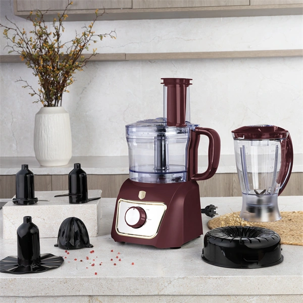 Berlinger Haus BH/9591 8in1 matt bordó konyhai robotgép