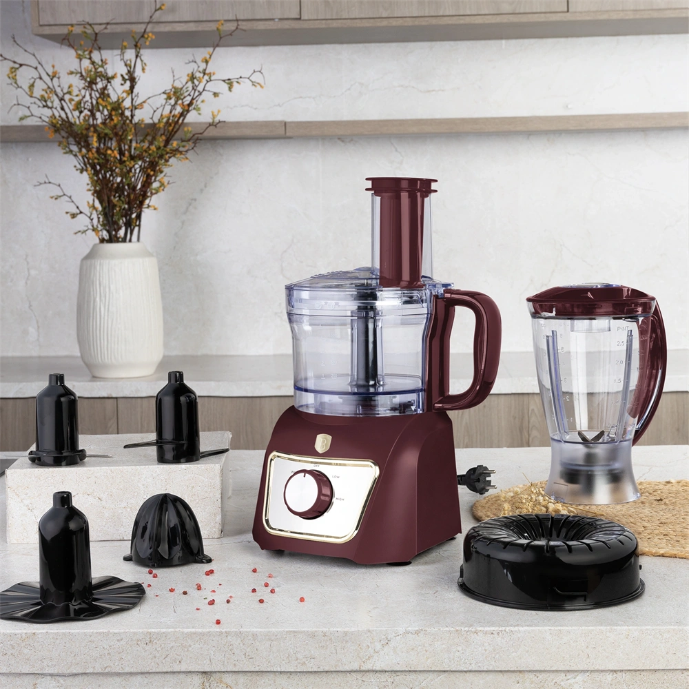 Berlinger Haus BH/9591 8in1 matt bordó konyhai robotgép